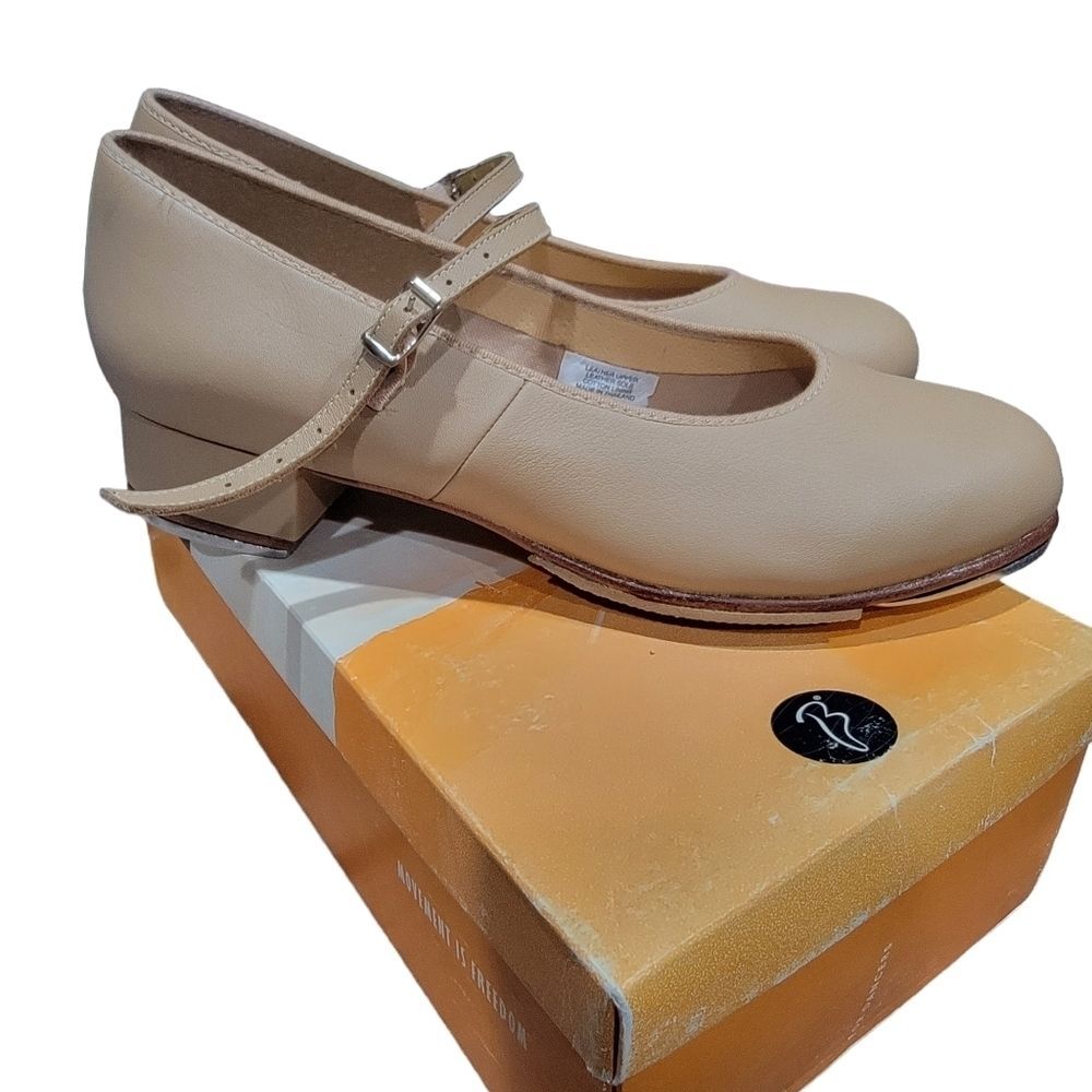 Bloch Nib Leather Adult Tap-On Tap Shoes S0302L - Picture 2 of 14
